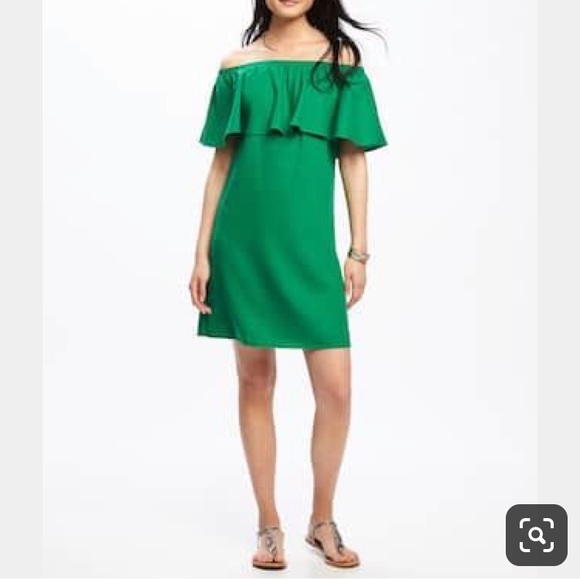 old navy ruffle dress